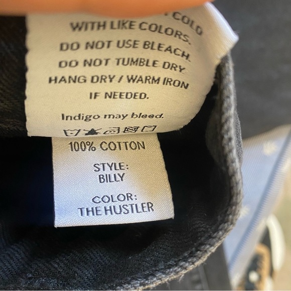 Boyish || The Billy High-Rise Jean in The Hustler Black Gray 32 - Picture 8 of 9